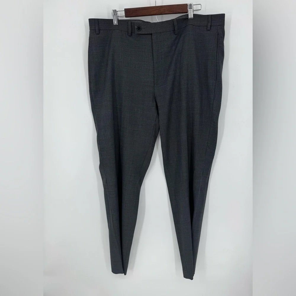 Collection By Michael Strahan Grey Suit Jacket 48Long & Pant 40Waist & 32Length
